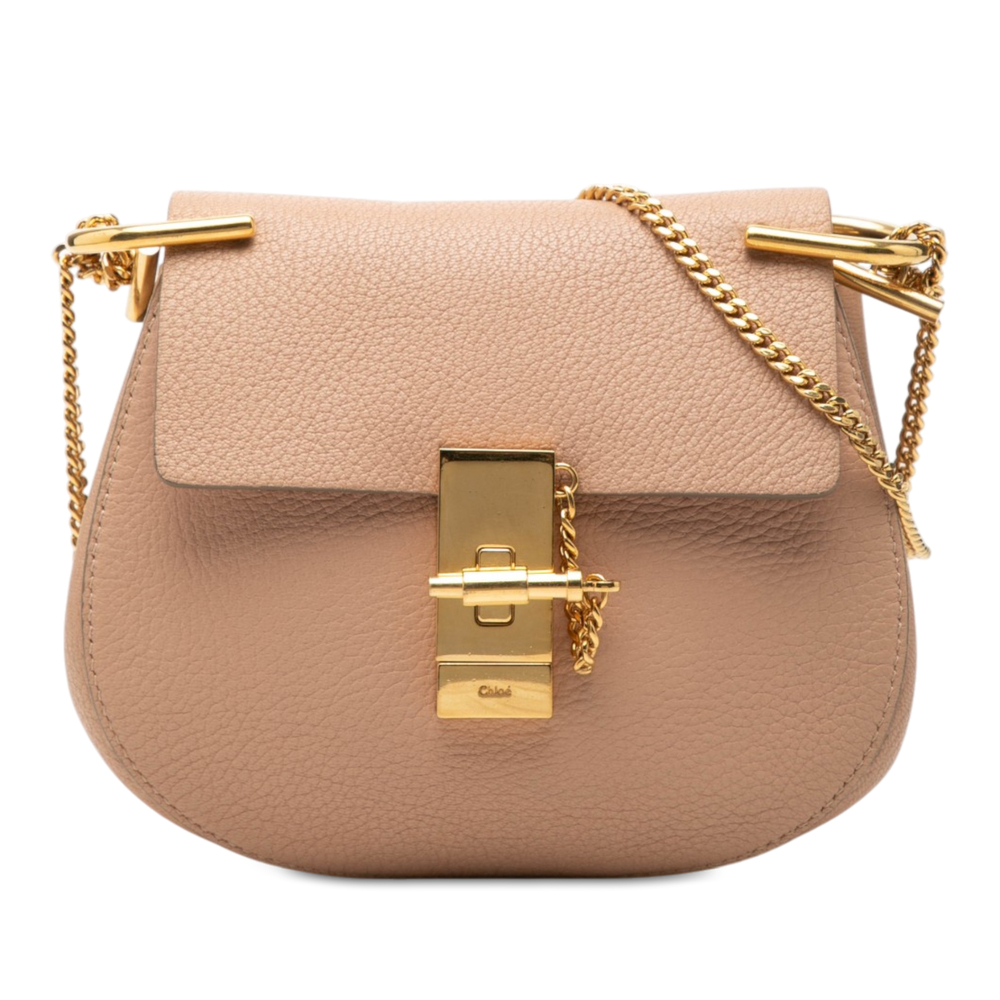 Pre-Loved Chloé Mini Leather Drew Crossbody